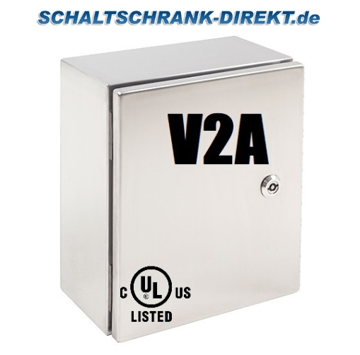 Edelstahlgehäuse V2A INOX 304L